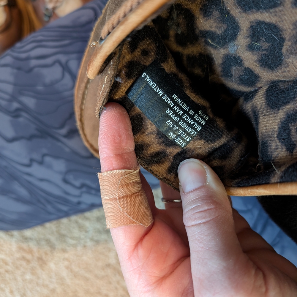 Justin's Leopard Print Women's shoes